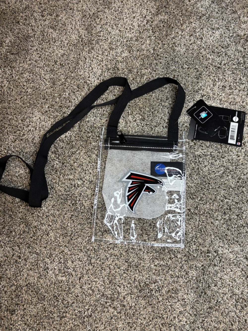 NWT - NFL Atlanta Falcons Game Day Pouch -